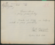 Sprawozdanie z pracy pozaszkolnej