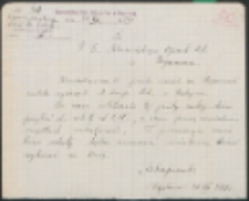 Do P. E. Kamińskiego opiek. szk. w Rogoźniczce.