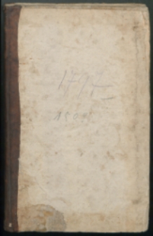 Księga urodzeń i chrztów parafii św. Anny w Kodniu za lata 1797-1809