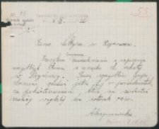 Do Pana sołtysa w Rogoźniczce.