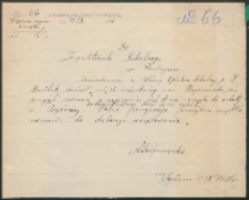 Do Inspektoratu Szkolnego w Radzyniu