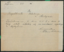 DoInspektora Szkolnego w Radzyniu