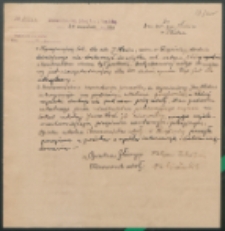 Do doz. szk. gm. Tłuściec w Tłuśćcu