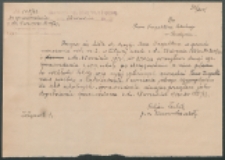 Do Pana Inspektora Szkolnego w Radzyniu.