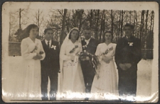 Fotografia ślubna Heleny Bujak i Kazimierza Polkowskiego [fotografia]