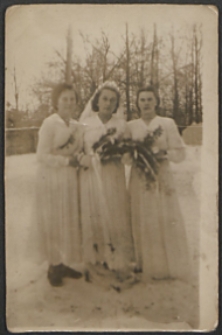 Ślub Heleny Bujak (Polkowskiej) [fotografia]