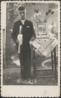 Uroczystość Pierwszej Komunii Świętej Zbigniewa Polkowskiego [fotografia]