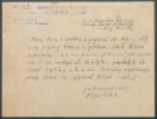 Do Pana Inspektora Szkolnego Obwodu Bialsko-Podlaskiego w Białej Podlaskiej.