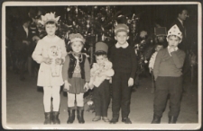 Anna Polkowska na zabawie choinkowej [fotografia]