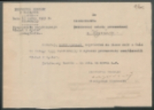 Do kierownictwa publicznej szkoły powszechnej w Rogoźnicy