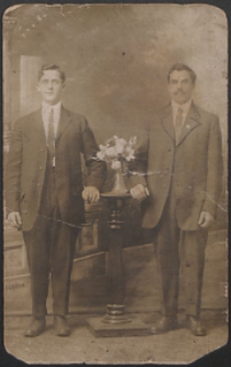 Jan Bujak przed wyjazdem do Ameryki [fotografia]