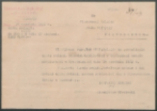 Do wielebnego Księdza Adama Wojtyłły w Międzyrzecu.