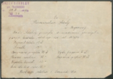 Do Kierownictwa Szkoły w Rogoźnicy