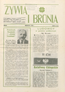 Żywią i Bronią : jednodniówka Zjednoczonego Stronnictwa Ludowego