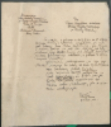 Do Pana Inspektora Szkolnego Obwodu Bialsko-Podlaskiego w Białej Podlaskiej.