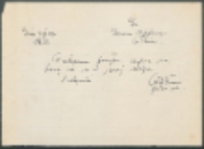 Do dozoru szkolnego w Tłuścu.