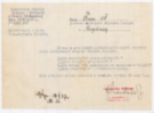 Do Pana Głuca Władysława Prodownika Zespołu Czytania Książki w Rogoźnicy.