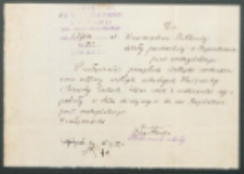 Do kierownictwa publicznej szkoły powszechnej w Rogoźnicy pow. radzyńskiego.