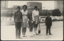 Wycieczka do Warszawy rodziny Polkowskich [fotografia]