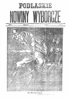 Podlaskie Nowiny Wyborcze R. 1 (1922) nr 7