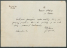 Do dozoru szkolnego w Tłuścu.