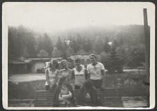 Wypoczynek młodzieży szkolnej w Zawoi [fotografia]