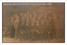 Bialska Społeczność w latach 1918-1939 [pocztówka]