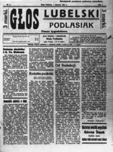 Głos Lubelski - Podlasiak : pismo tygodniowe R. 1 (1921) nr 2