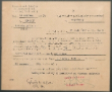 Do kierownictwa publ. szkoły powszechnej w Rogoźnicy. Na pismo z dn. 31 maja 1937 r. Nr 30/37.