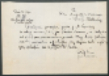 Do Pana Inspektora Szkolnego w Białej Podlaskiej.