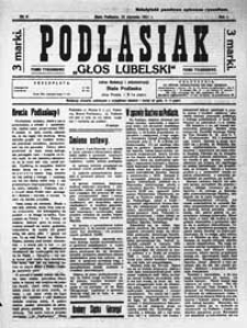 Głos Lubelski - Podlasiak : pismo tygodniowe R. 1 (1921) nr 4