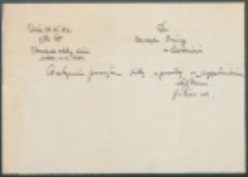 Do Zarządu Gminy w Żerociniu.