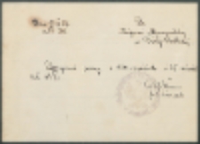 Do Księgarni Nauczycielskiej w Białej Podlaskiej.