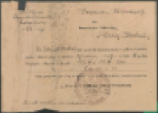 Do Inspektoratu Szkolnego w Białej Podlaskiej.