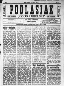 Głos Lubelski - Podlasiak : pismo tygodniowe R. 1 (1921) nr 7