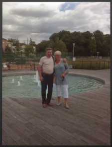 Anna Polkowska z Tadeuszem Polkowskim [fotografia]