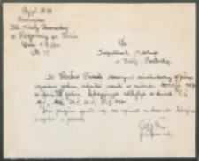 Do Inspektoratu Szkolnego w Białej Podlaskiej.