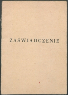 Książeczka uprawniająca do korzystania z wojskowej pomocy leczniczej Stanisława Frydla