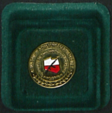 Złota odznaka Waldemara Bałkowca dla zasłużonego w działalności związkowej