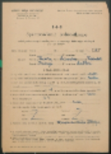 Sprawozdanie jednostkowe szkół podstawowych według stanu z ostatniego dnia zajęć szkolnych w r. szk. 1952/53