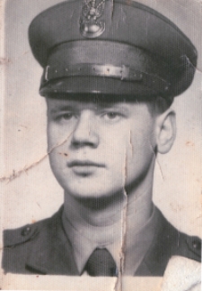 Waldemar Bałkowiec w wojsku [fotografia]