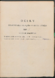 Oceny sprawowania i postępów w nauce uczniów klasy I w roku szkolnym 1944/45