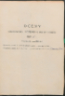 Oceny sprawowania i postępów w nauce uczniów klasy II w roku szkolnym 1944/45