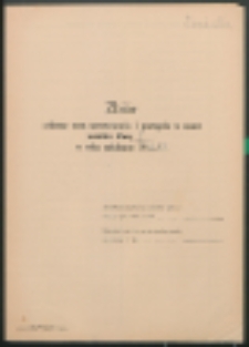 Zbiór arkuszy ocen sprawowania i postępów w nauce uczniów klasy I w roku szkolnym 1949/50.