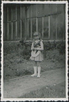 Wizyta Zosi Frydel w Parku Kasprzaka w Poznaniu [fotografia]