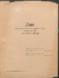 Zbiór arkuszy ocen sprawowania i postępów w nauce uczniów klasy IV b w roku szkolnym 1956/57.