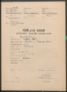 Arkusz ocen sprawowania i postępów w nauce ucznia. (Moczulski, Edward)