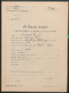 Arkusz ocen sprawowania i postępów w nauce ucznia. (Korolczuk, Stanisław)