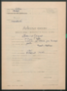 Arkusz ocen sprawowania i postępów w nauce ucznia. (Prokopiuk, Edward)