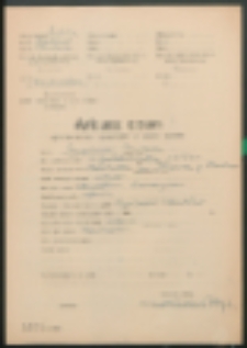 Arkusz ocen sprawowania i postępów w nauce ucznia. (Rypiński, Henryk)